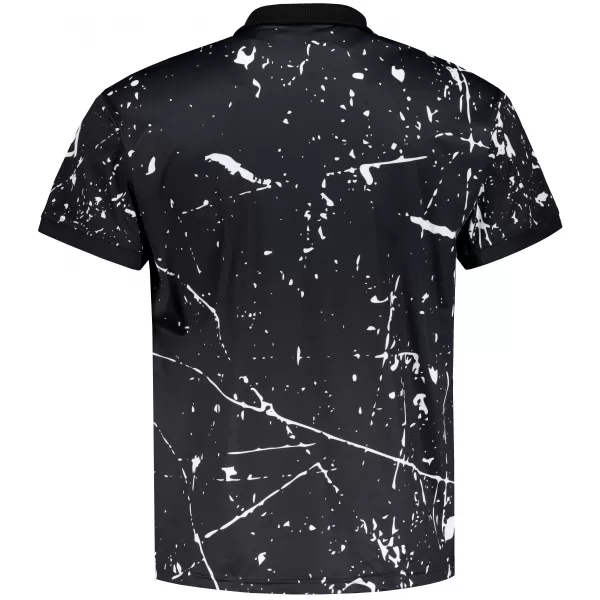  Herren-Funktions-T-Shirt mit Premium-Kragen ALTISPORT VOJ/ALM034TR05 SCHWARZ 