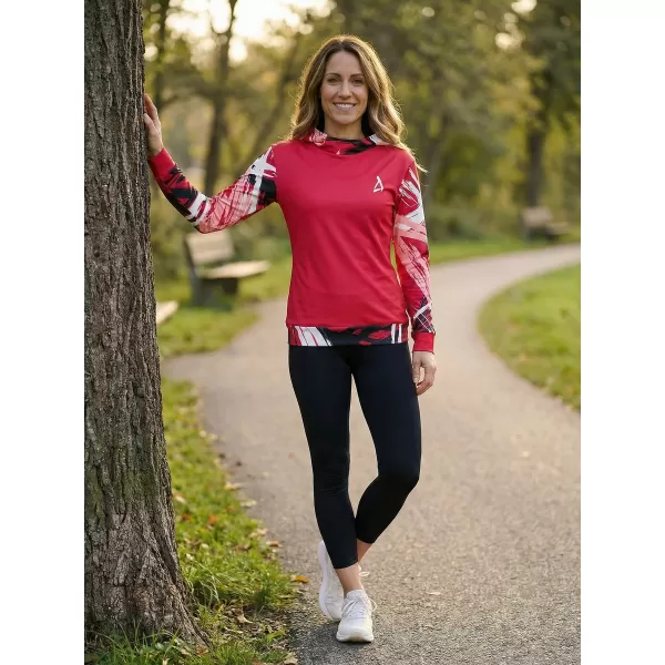  Hochwertiges Funktions-Sweatshirt für Damen ALTISPORT VOJ/ALW039MI01 VIVA MAGENTA 
