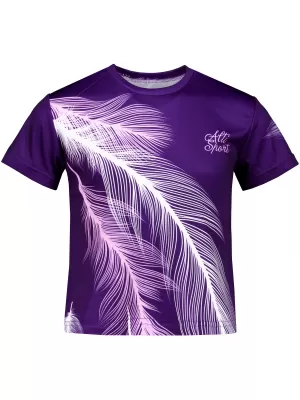 Hochwertiges Funktions-T-Shirt für Kinder ALTISPORT VOJ/ALK001TR01 LILA
