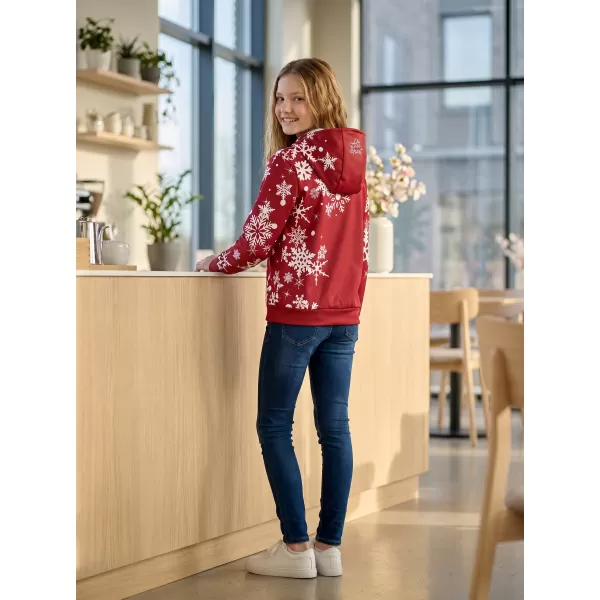  Hochwertiges Funktions-Sweatshirt für Kinder ALTISPORT VOJ/ALKVN5MI01 ROT 