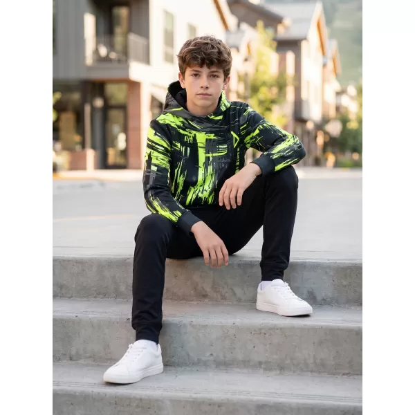  Hochwertiges Funktions-Sweatshirt für Kinder ALTISPORT VOJ/ALK010MI01 SCHWARZ UND GELB 