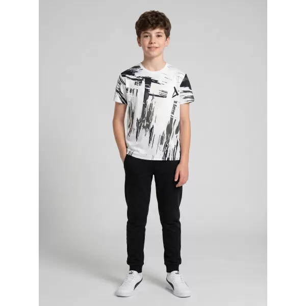  Hochwertiges Funktions-T-Shirt für Kinder ALTISPORT VOJ/ALK010TR01 WEIß/SCHWARZ 