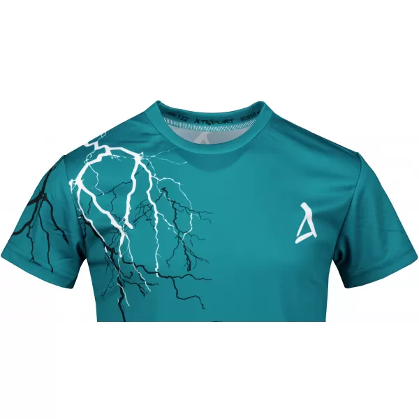  Hochwertiges Funktions-T-Shirt für Kinder ALTISPORT VOJ/ALK004TR01 KEROSIN/WEIß 