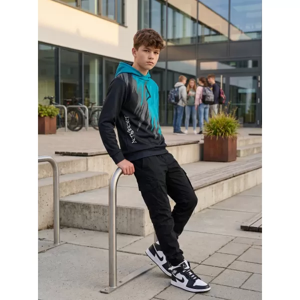  Hochwertiges Funktions-Sweatshirt für Kinder ALTISPORT VOJ/ALK006MI01 KEROSIN/BLAU 