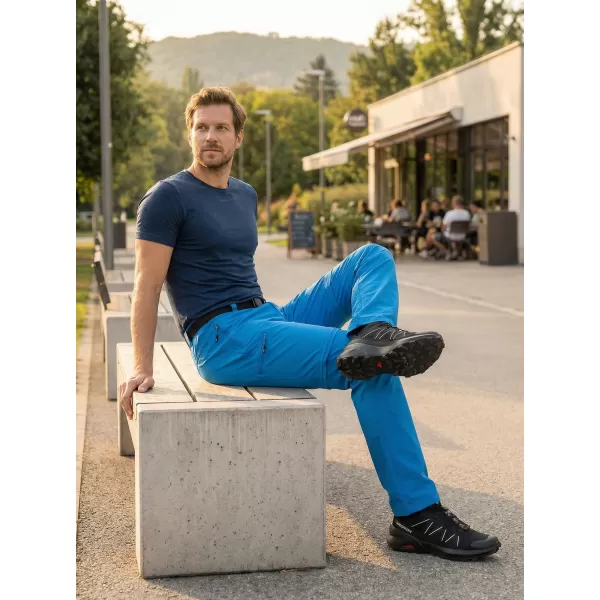  Herrenhosen/Shorts ALTISPORT NoPrint NP/ALM2021NJ LEUCHTEND BLAU 