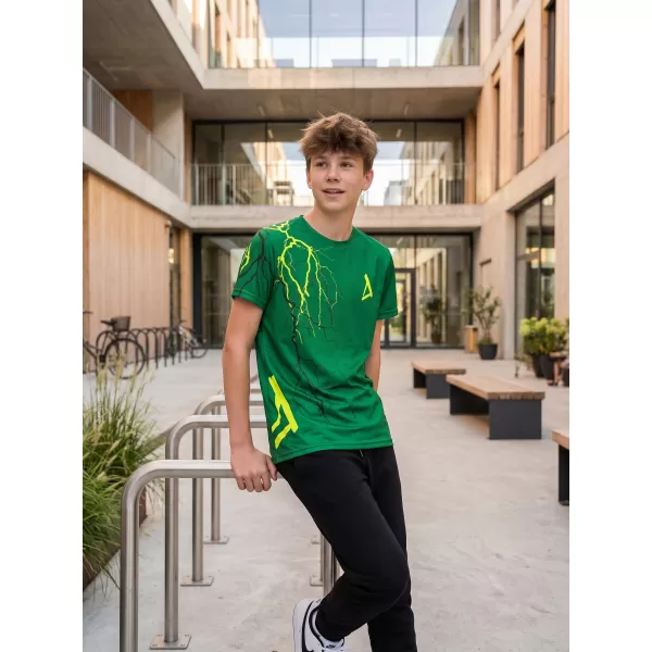  Hochwertiges Funktions-T-Shirt für Kinder ALTISPORT VOJ/ALK004TR01 FLASCHENGRÜN 