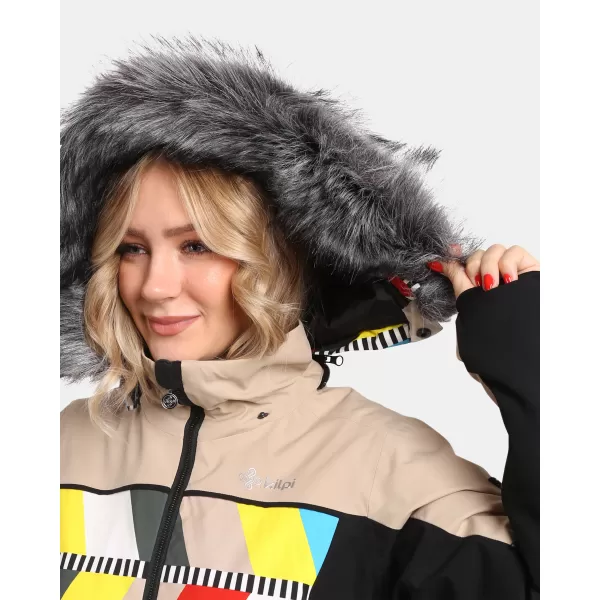  Damen-Skijacke KILPI CLAIR-W WL0107KI BEIGE 