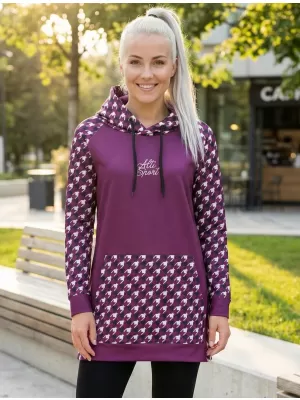 Funktionelles erweitertes Damen-Sweatshirt Premium ALTISPORT VOJ/ALW048MI03 LILA