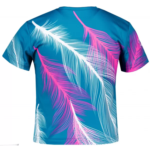  Hochwertiges Funktions-T-Shirt für Kinder ALTISPORT VOJ/ALK001TR01 PETROL/ROSA 