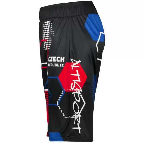  Herren Premium Funktionsshorts ohne Taschen ALTISPORT VOJ/ALM036KRA02 HEXA SCHWARZ 
