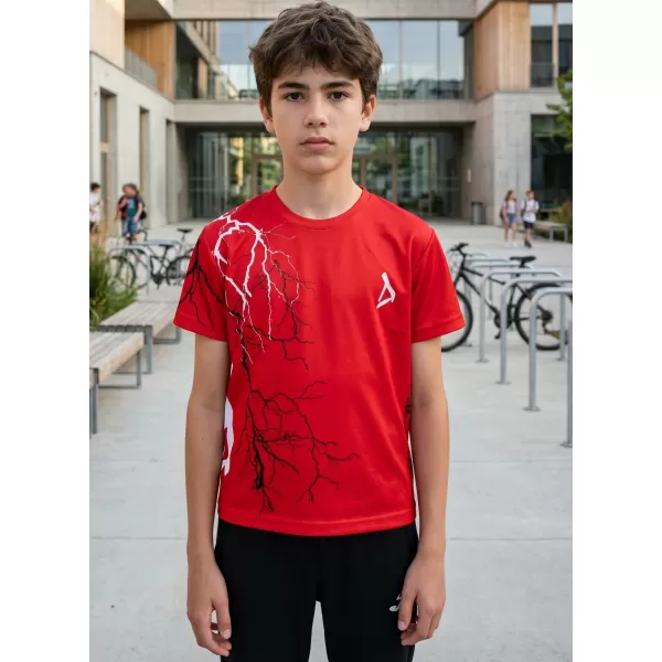  Hochwertiges Funktions-T-Shirt für Kinder ALTISPORT VOJ/ALK004TR01 ROT 