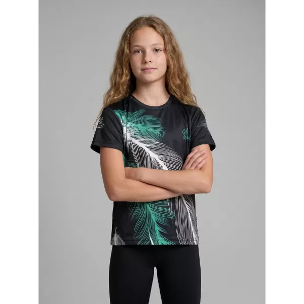  Hochwertiges Funktions-T-Shirt für Kinder ALTISPORT VOJ/ALK001TR01 SCHWARZ/TÜRKIS 