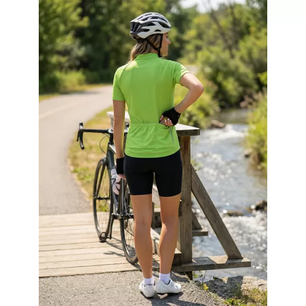  Damen-Radtrikot ALTISPORT NoPrint NP/ALW115NJ LINDGRÜN 