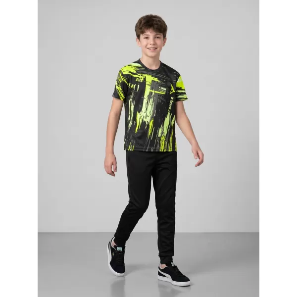  Hochwertiges Funktions-T-Shirt für Kinder ALTISPORT VOJ/ALK010TR01 SCHWARZ UND GELB 