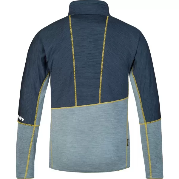  Herren-Sweatshirt HANNAH NIRO GESCHICHTETES MEER/SILBERBLAU-MEL 