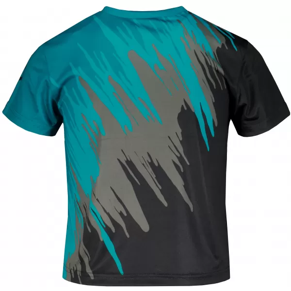  Hochwertiges Funktions-T-Shirt für Kinder ALTISPORT VOJ/ALK006TR01 SCHWARZ/KEROSIN 