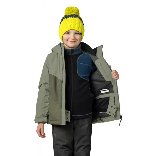  Kinderjacke HANNAH KIGALI JR TEE/GEBRANNTE OLIVE 
