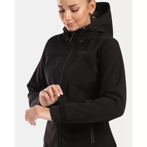  Softshelljacke für Damen KILPI RAVIA-W WL0129KI SCHWARZ 