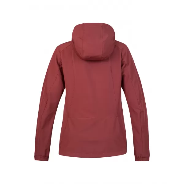  Softshelljacke für Damen HANNAH BRIA VERBRANNTES ROTBRAUN 
