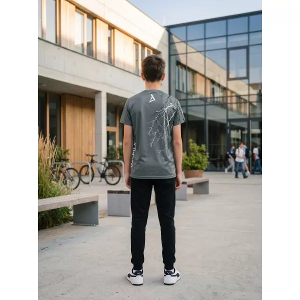  Hochwertiges Funktions-T-Shirt für Kinder ALTISPORT VOJ/ALK004TR01 GRAPHIT 