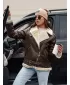 Damenjacke DSTREET NORFDIMA TY4736 KARAMELL