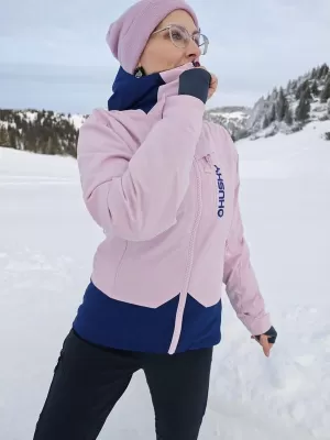 Ladies 'Skijacke HUSKY GAMBI L PINK/BLAU