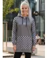 Funktionelles erweitertes Damen-Sweatshirt Premium ALTISPORT VOJ/ALW048MI03 GRAU