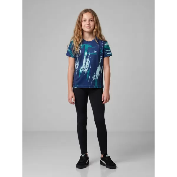  Hochwertiges Funktions-T-Shirt für Kinder ALTISPORT VOJ/ALK010TR01 KEROSIN/BLAU 