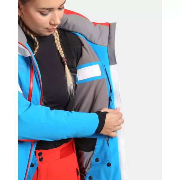  Premium-Skijacke KILPI DEXEN-U WU0150KI SCHWARZ/ROT 