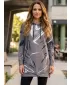 Funktionelles erweitertes Damen-Sweatshirt Premium ALTISPORT VOJ/ALW049MI03 GRAU