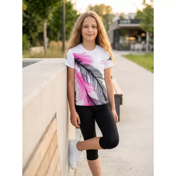  Hochwertiges Funktions-T-Shirt für Kinder ALTISPORT VOJ/ALK001TR01 WEIß 