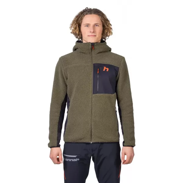  Herren-Sweatshirt HANNAH KODIAK HOODY EFEUGRÜN/ANTHRAZIT 