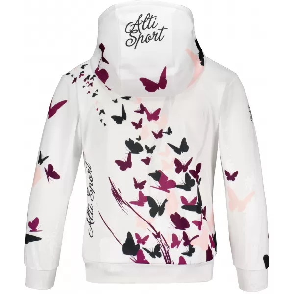  Hochwertiges Funktions-Sweatshirt für Kinder ALTISPORT VOJ/ALK022MI01 WEIß 