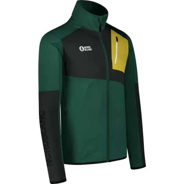  Powerfleece-Sweatshirt für Herren NORDBLANC RIVER GRÜN 
