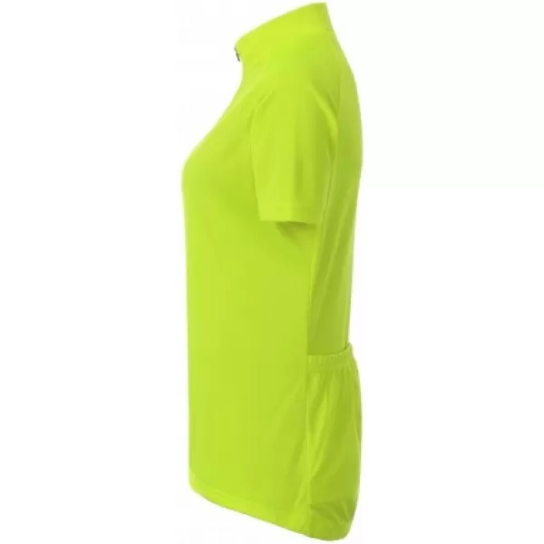  Damen-Radtrikot ALTISPORT NoPrint NP/ALW115NJ LEUCHTEND GELB 