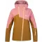 Damenjacke HANNAH MAKY COL GOLDBRAUN/ROSETTE