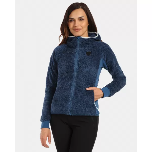  Fleece-Hoodie für Damen KILPI NORKA-W WL0204KI DUNKELBLAU 