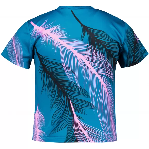  Hochwertiges Funktions-T-Shirt für Kinder ALTISPORT VOJ/ALK001TR01 PETROL/HELLROSA 