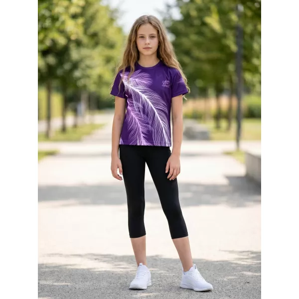  Hochwertiges Funktions-T-Shirt für Kinder ALTISPORT VOJ/ALK001TR01 LILA 