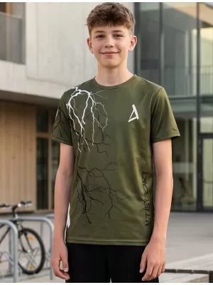Hochwertiges Funktions-T-Shirt für Kinder ALTISPORT VOJ/ALK004TR01 OLIVE