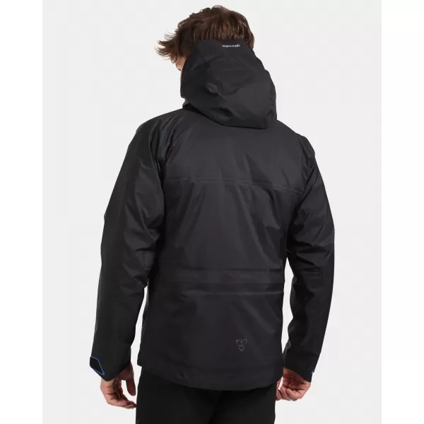  Herren-Hardshelljacke KILPI METRIX-M WM0136KI SCHWARZ 