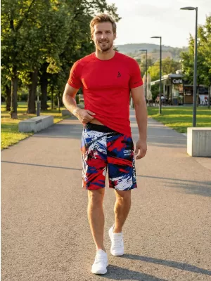 Herren Premium Funktionsshorts ohne Taschen ALTISPORT VOJ/ALM036KRA02 TSCHECHISCH