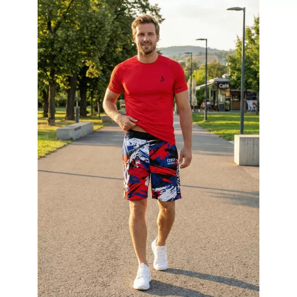  Herren Premium Funktionsshorts ohne Taschen ALTISPORT VOJ/ALM036KRA02 TSCHECHISCH 