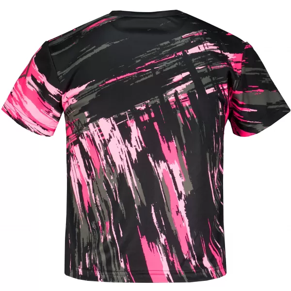  Hochwertiges Funktions-T-Shirt für Kinder ALTISPORT VOJ/ALK010TR01 SCHWARZ/HELLROSA 
