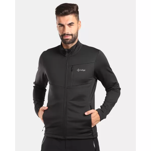  Stretch-Sweatshirt für Herren KILPI ERIN-M WM0208KI SCHWARZ 