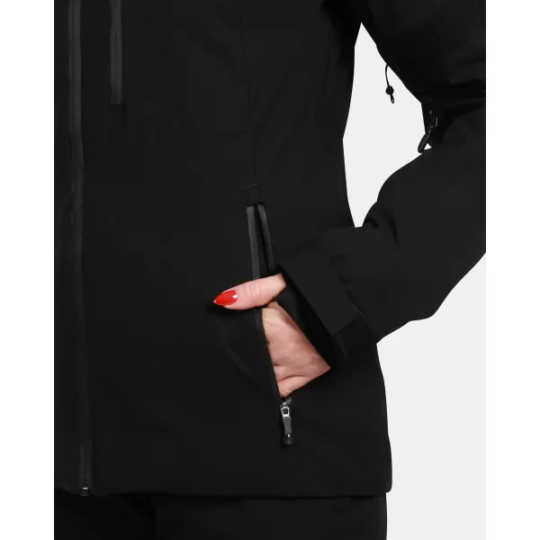  Damen-Skijacke KILPI VALERA-W WL0106KI SCHWARZ 
