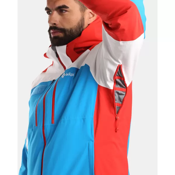 Premium-Skijacke KILPI DEXEN-U WU0150KI SCHWARZ/ROT 