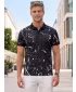 Herren-Funktions-T-Shirt mit Premium-Kragen ALTISPORT VOJ/ALM034TR05 SCHWARZ
