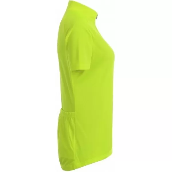  Damen-Radtrikot ALTISPORT NoPrint NP/ALW115NJ LEUCHTEND GELB 