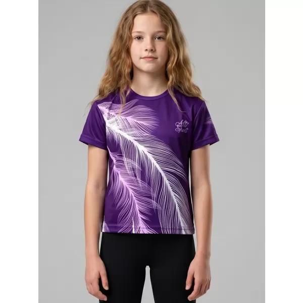  Hochwertiges Funktions-T-Shirt für Kinder ALTISPORT VOJ/ALK001TR01 LILA 